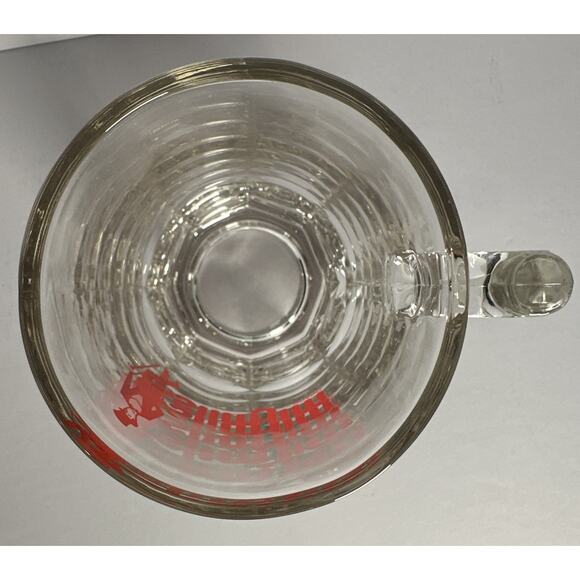 Slim Jim Glass 1 Liter Weighted Beer Mug Tall Thick Glass With Handle 8”H x 4”W - Picture 6 of 7